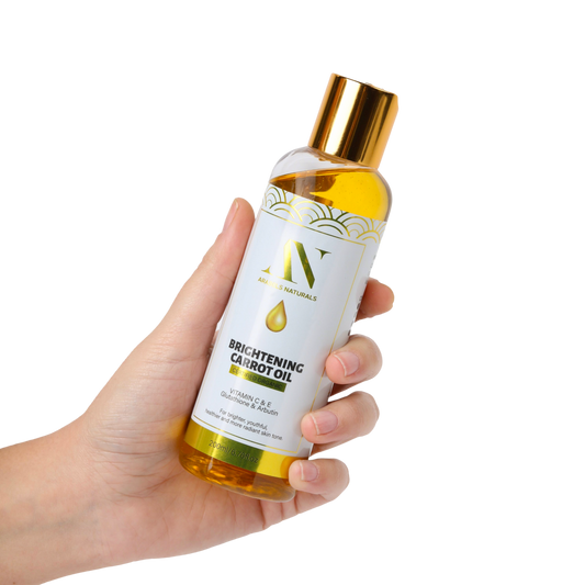 Brightening Body Oil, Organic Carrot Body Oil