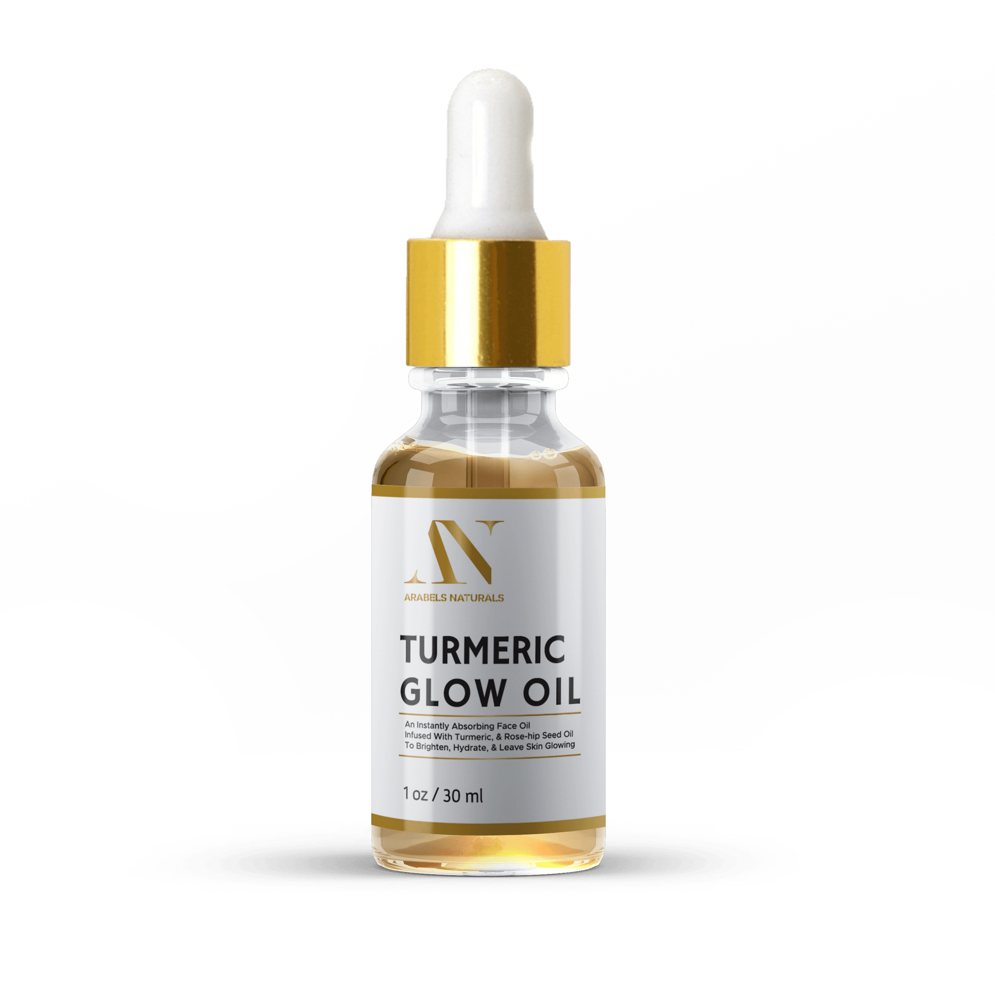 TURMERIC FACE OIL - Soft & Glowing Skin – Arabel's Naturals